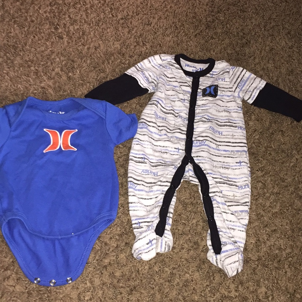Hurley Baby Boy lots 0-3 & 3-6 months